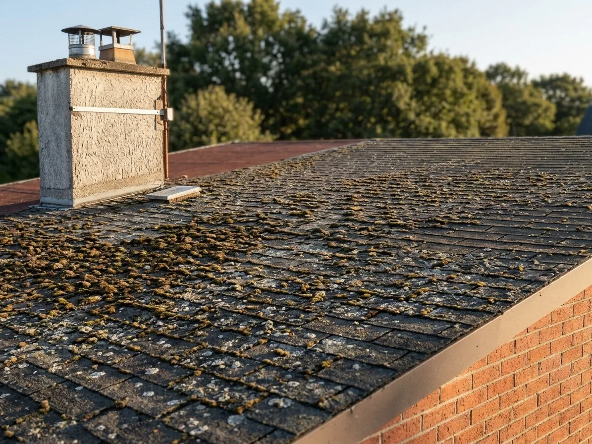 Démoussage de toiture à Melun